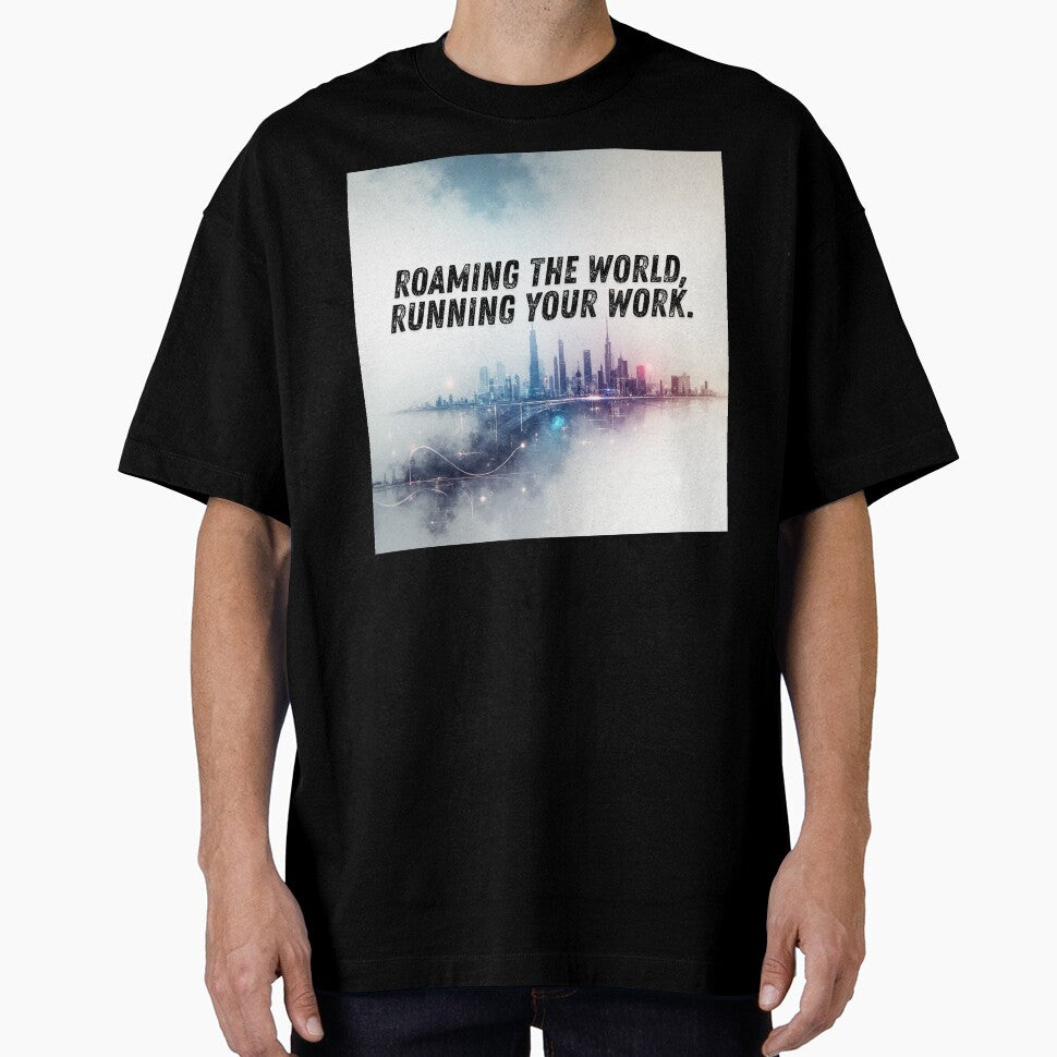 Roaming the world, running your work. by SoulPressPrints