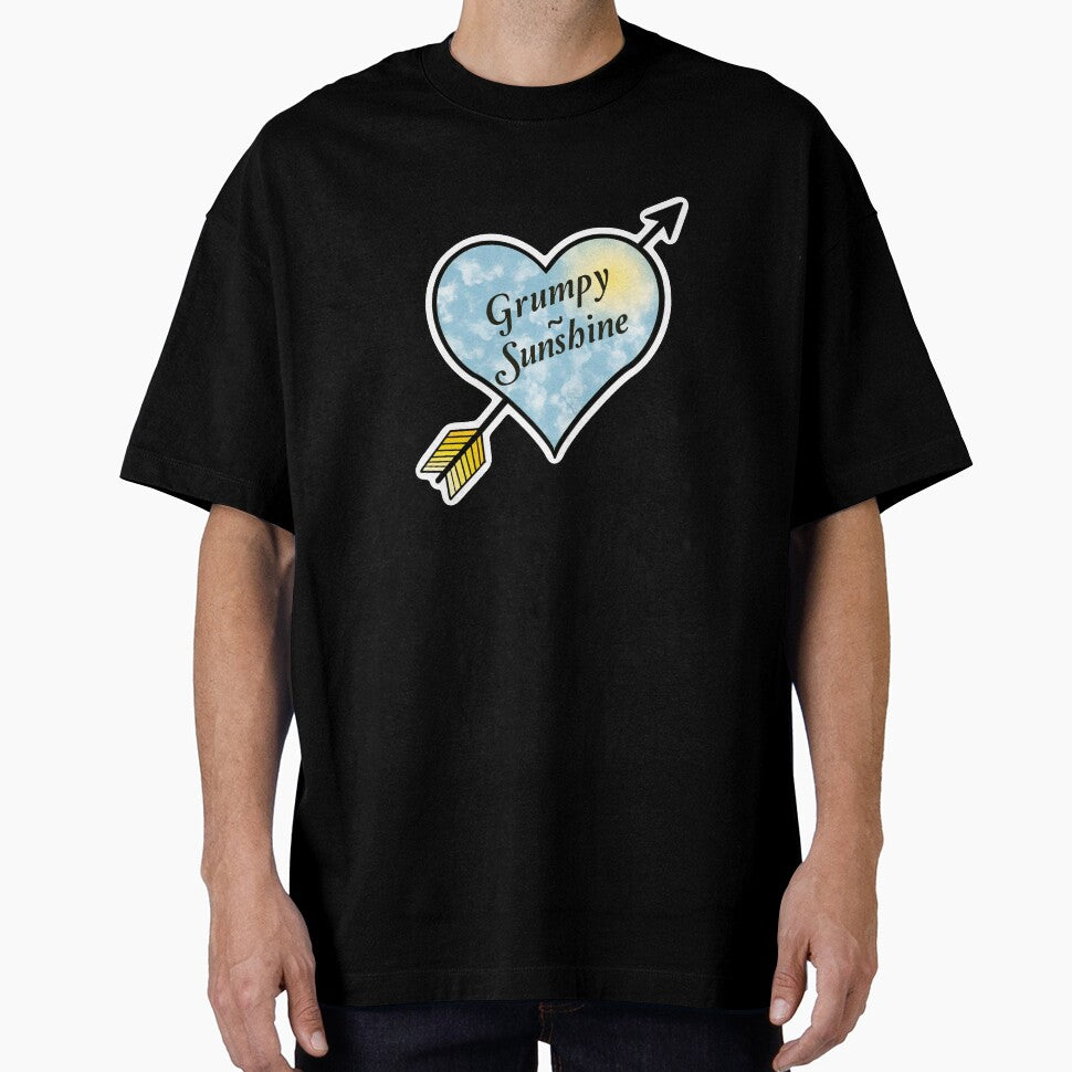 Book Trope Love Heart - Grumpy Sunshine by VHaywardDesigns