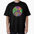 Trippy Frog on Psychedelic Mushrooms by Analog Aura