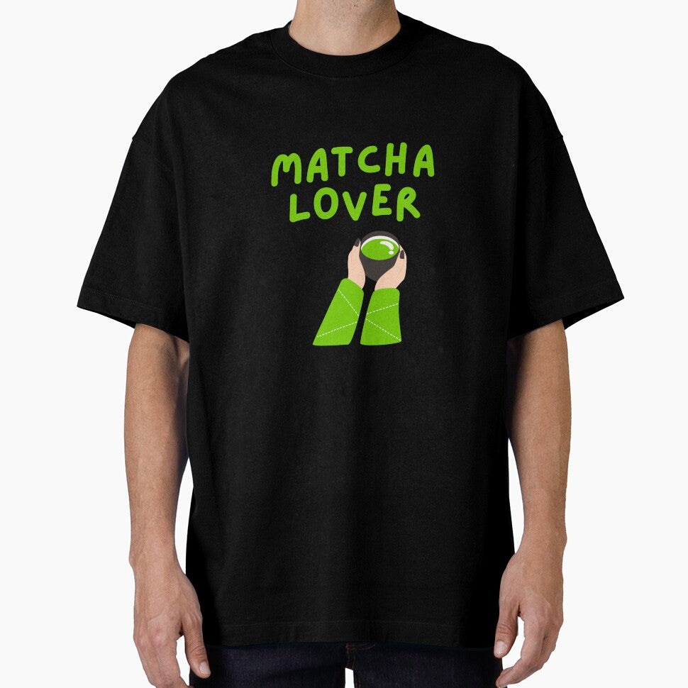 Matcha Lover – Cute Aesthetic Green Tea T-Shirt for Tea Fans by merch-joanna