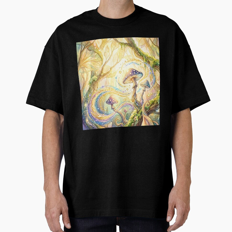 Magical Rainbow Mushroom Fairycore Forest by Storybook Botanica