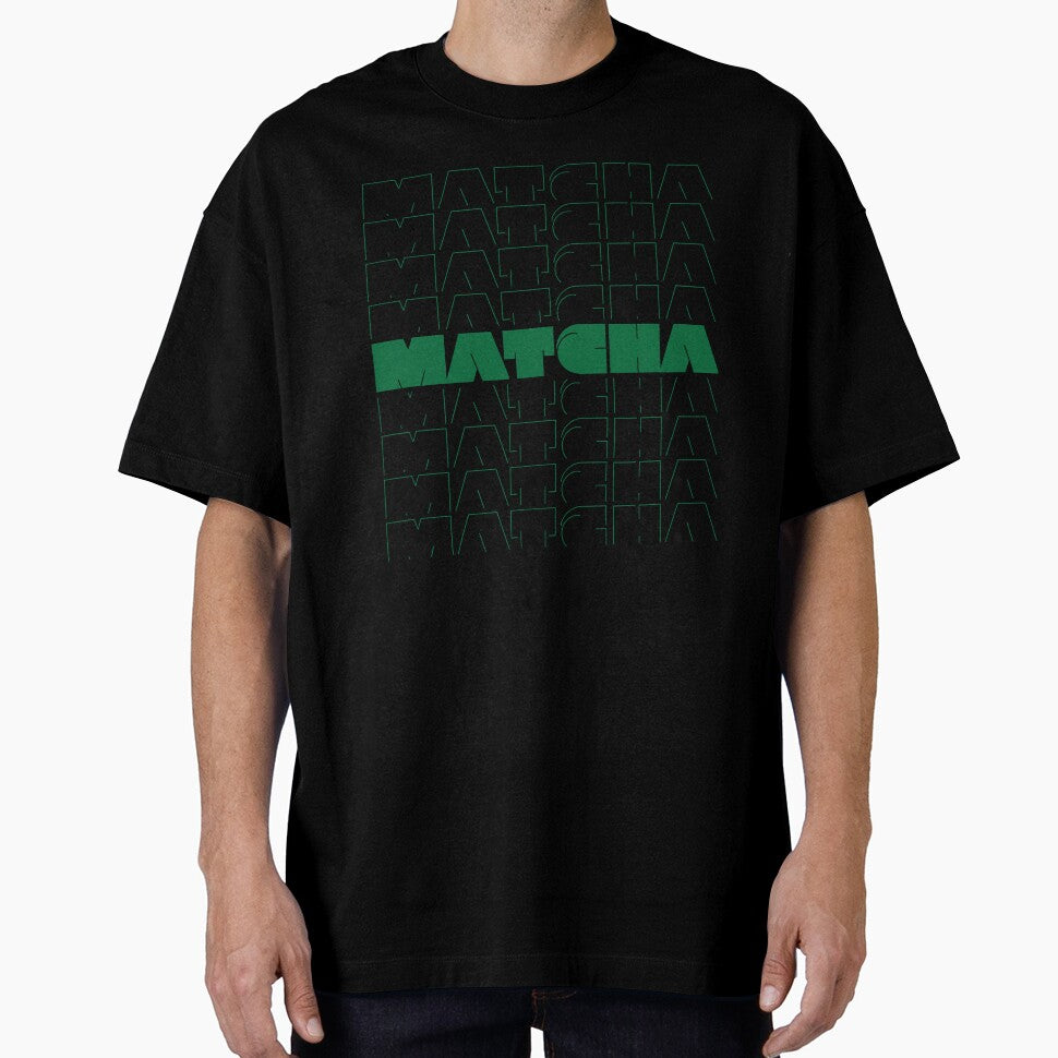 Minimalist Matcha – Modern Aesthetic Green Tea Shirt by theinkedprintco