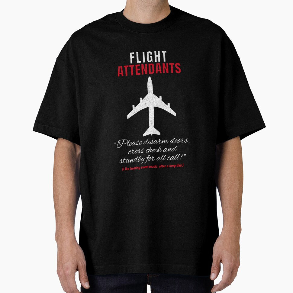 Flight Attendants Disarm Doors, Cross Check & Standby For All Call by FunnyWittyWares