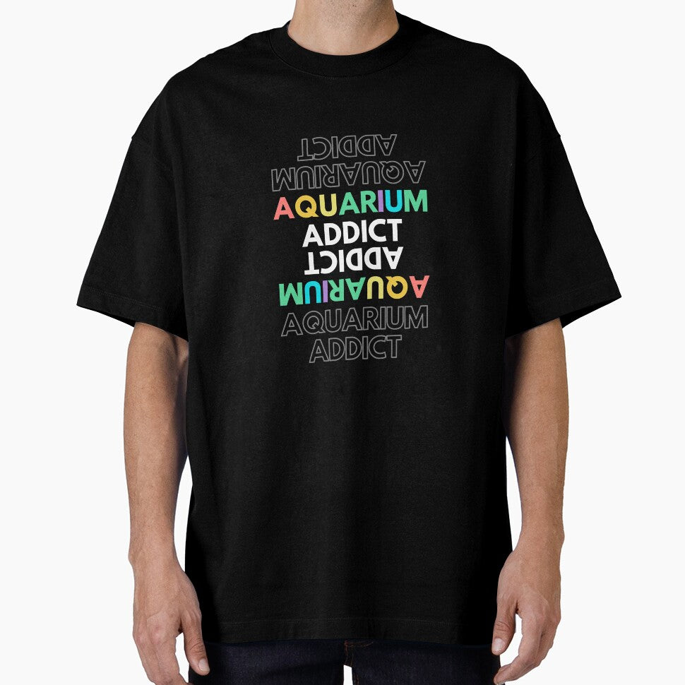 Aquarium addict in beautiful rainbow up side down color by Learntobeamom