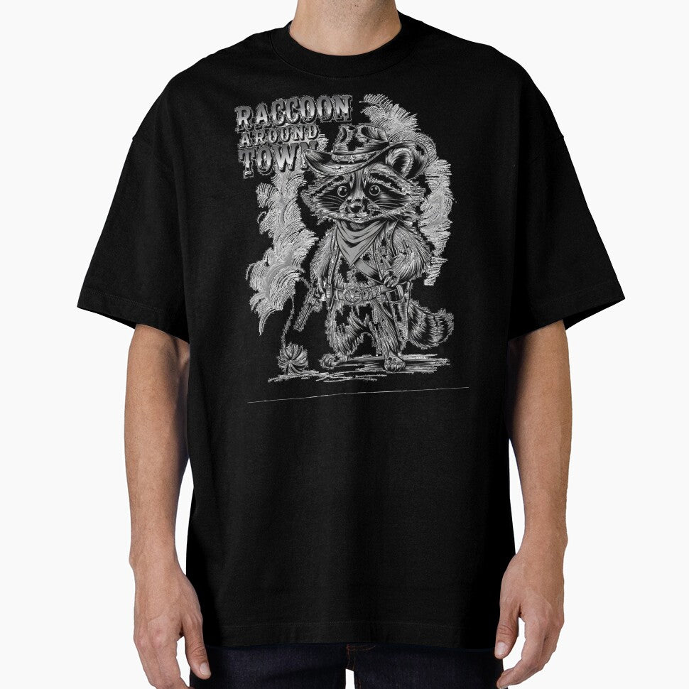 Raccoon around town - Team trash - Trash bandit - Trash life - Trash talker by JansenGS