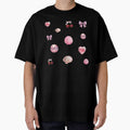 Pink Coquette Aesthetic Sticker Pack - Bows, Cherries, Shells, and Disco Hearts by Aesthetic Crew