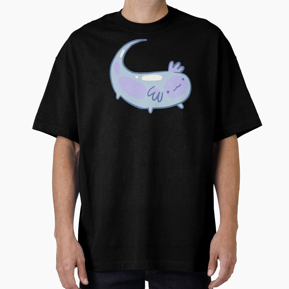 Water axolotl illustration by Mayarart