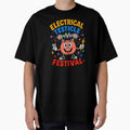 Electrical Testicle Festival Funny Psychedelic Rainbow Electro Brain Trippy Design by RuperDelois
