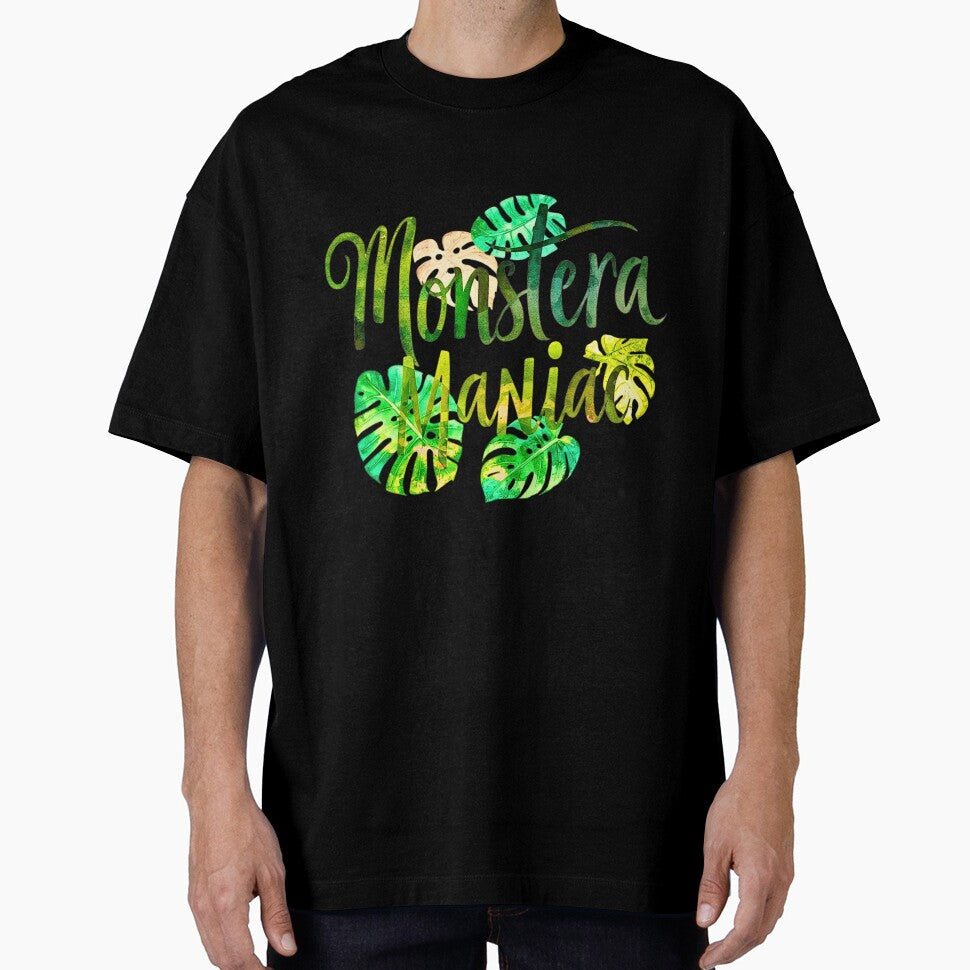 Monstera Maniac Multi-Leaf Design – Colorful Monstera Art for Plant Lovers by Fredster1966