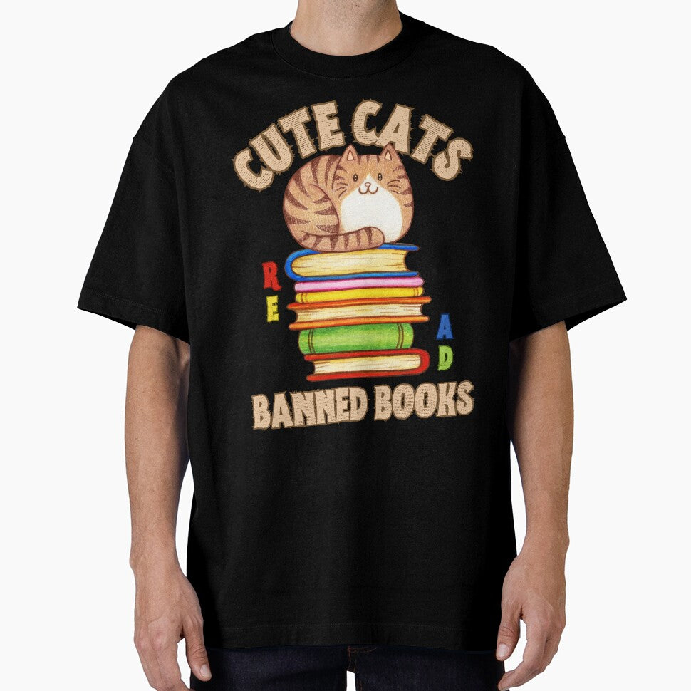 I Read Banned Books Week 2023 Funny Cat by mariejosee22