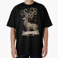 The Mind's Current - Ancient Celestial Stag & Occult Etching by Horizon Prime