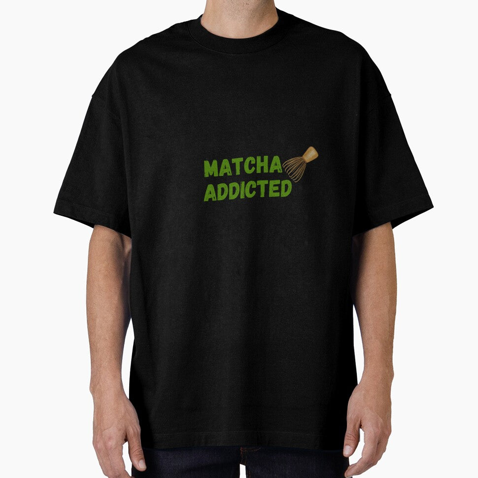 Matcha Addicted – Aesthetic Green Tea Lover Design by NCODesigns