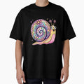 Iridescent Whimsical Petal Shell Gastropod by Emegan Print Art