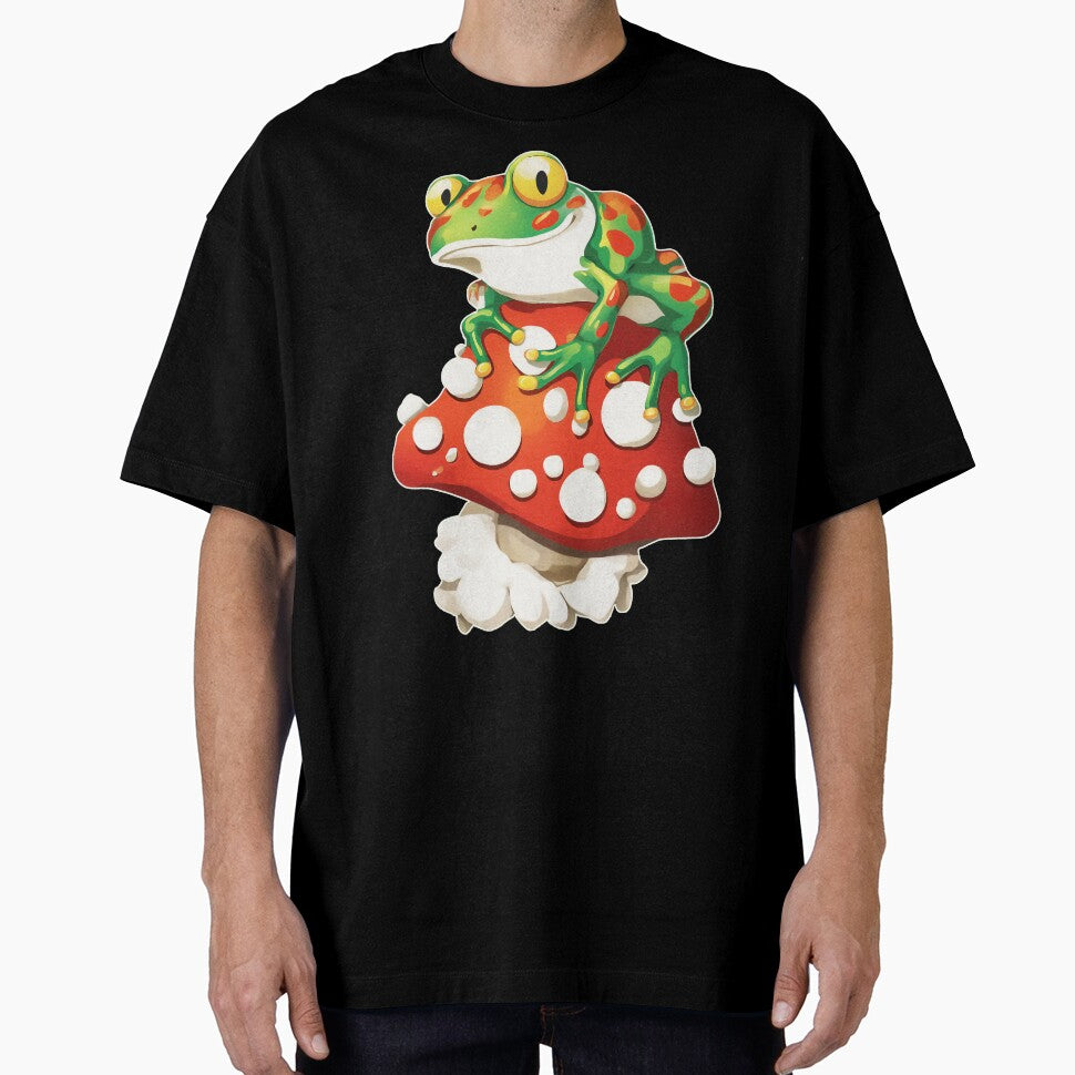 Mushroom Rider Frog by SteadyRolling