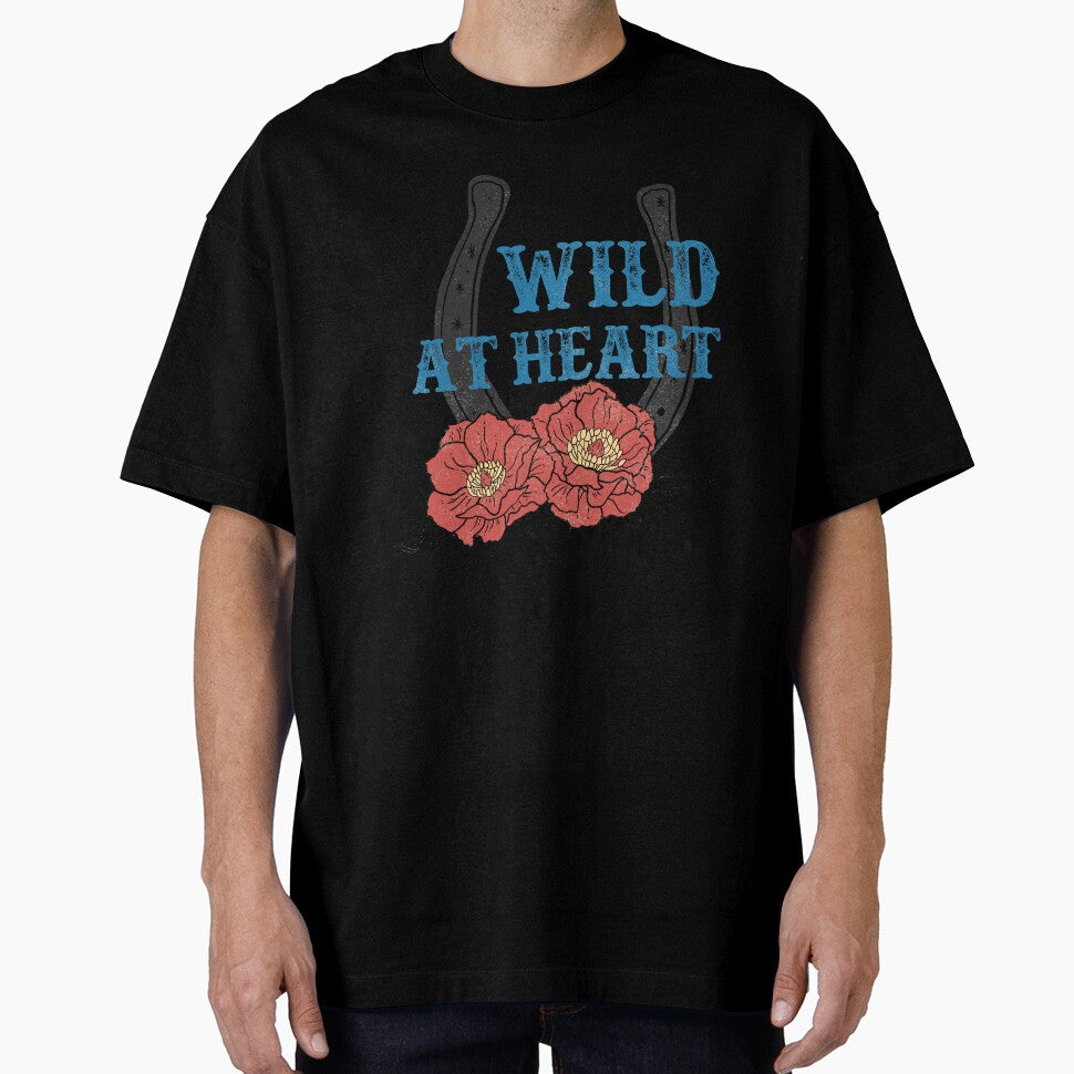 Wild at Heart Western Horseshoe Floral Boho by ElishaKayne