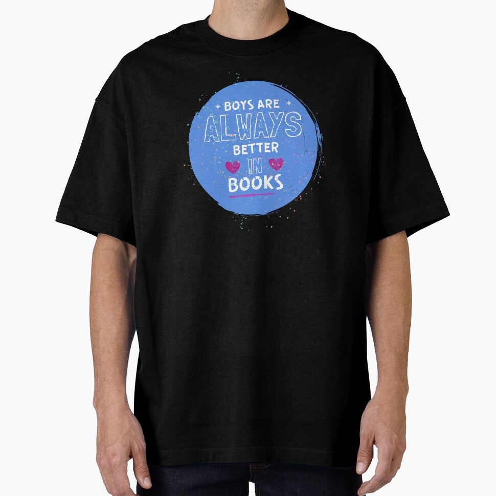 Boys Are Always Better in Books by ThreadlyAndCo
