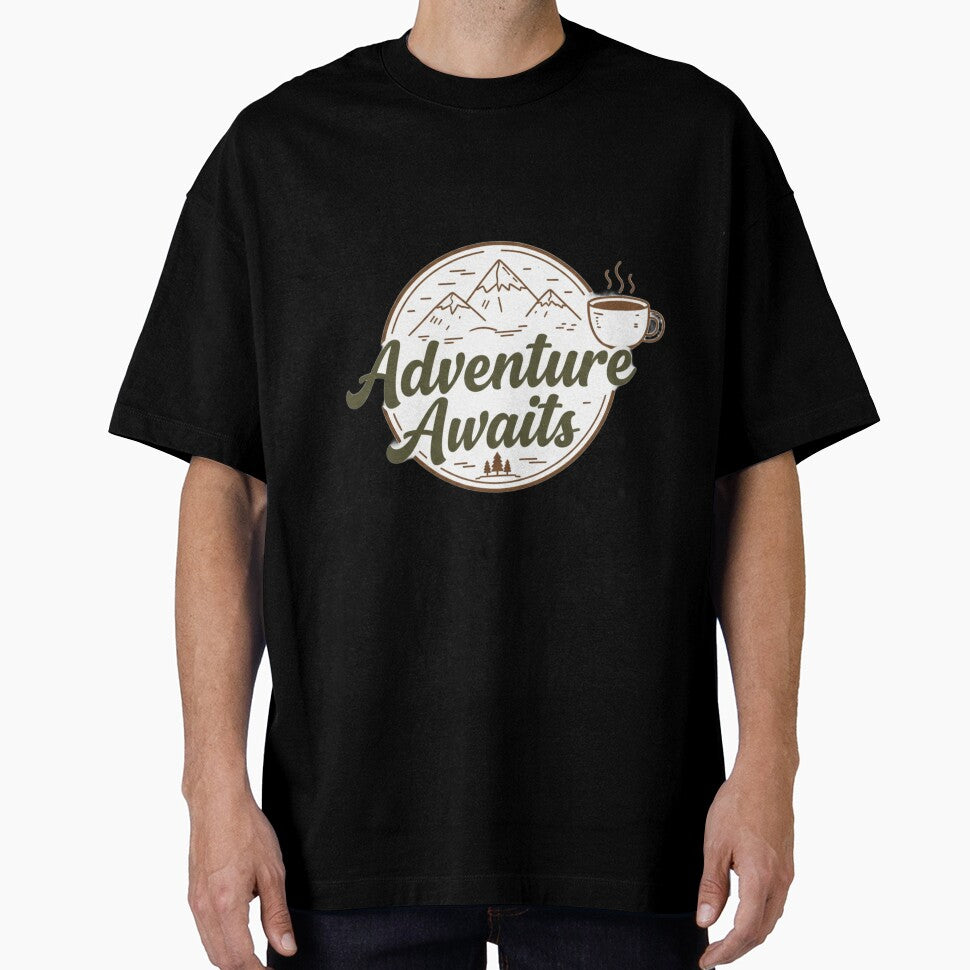 Adventure Awaits - Vintage Mountain Exploration Spirit by ToonyTeez