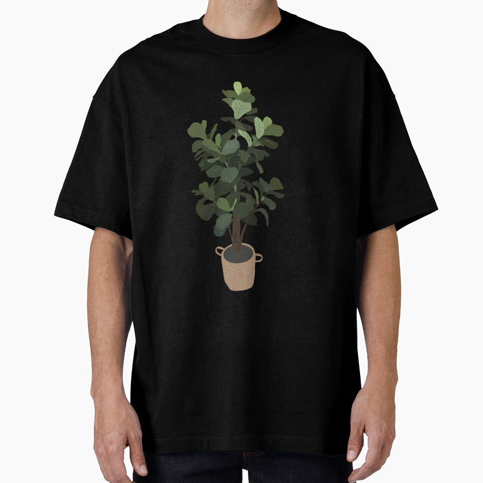 Fiddle Leaf Fig Plant Illustration by crcdhmdefr20