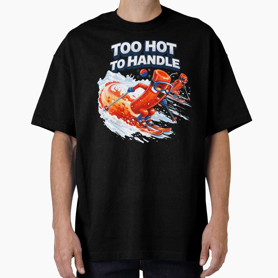 Too Hot To Handle Spicy Skiers by AnnDesignStudio