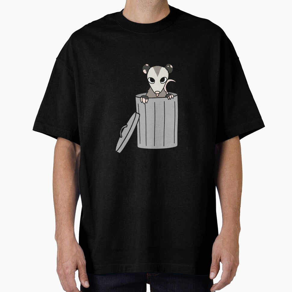 It's a trash can not a trash can't opossum by DolmanceWorks