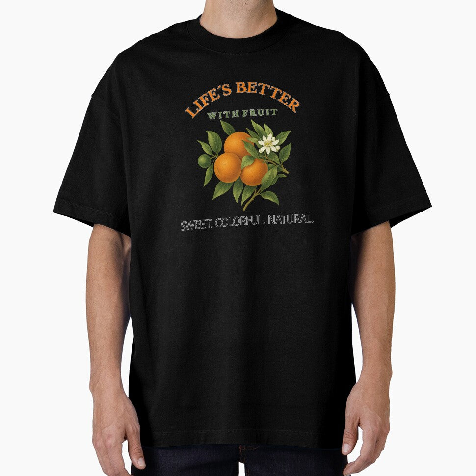 Life Is Better with Sun-Ripened Oranges by LuxeDigiArt