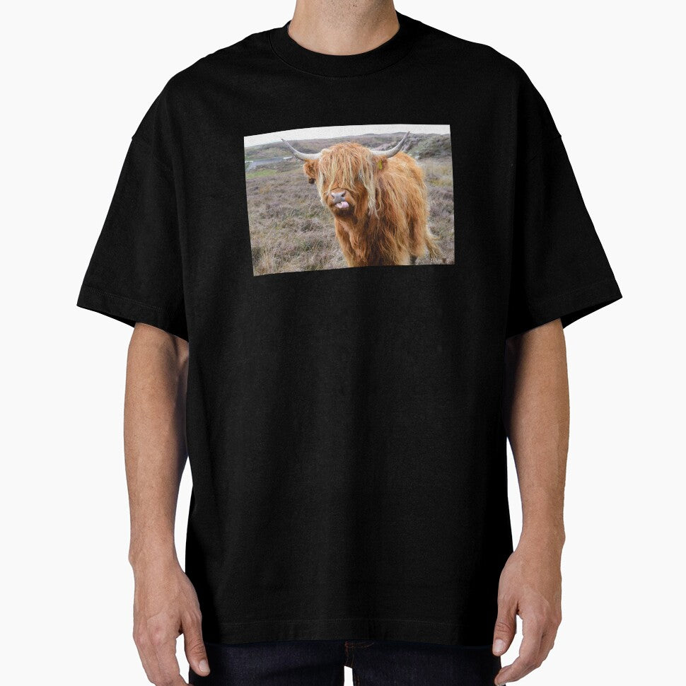 Funny Shaggy Highland Cow by TheAnimalZ00