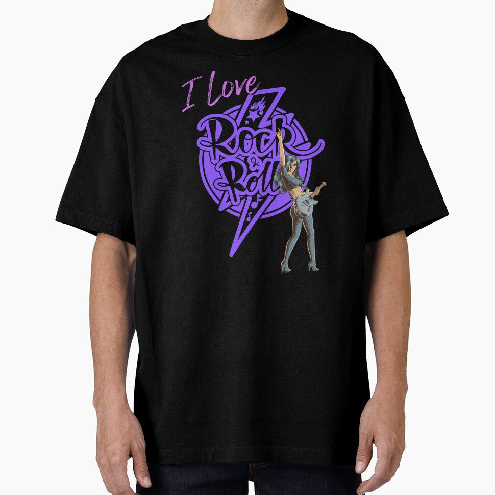 I Love Rock & Roll - Purple, Light by Mean-Musician