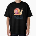 Cute Colorful Snail with Funny Slow-Life Quote by AndrewYoko
