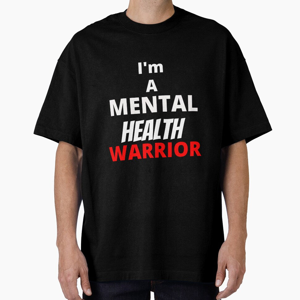 Mental Health Warrior T-shirt by SKTEESIGN