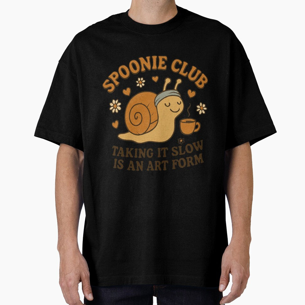 Spoonie Club: Taking It Slow Retro Snail Design by FlaredSpoonie