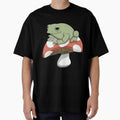 Frog on Toadstool Cute Woodland by folgersolarzj
