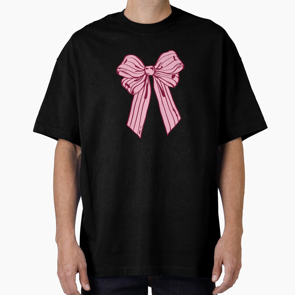 Pink Coquette Ribbon Bow by Kusaka.art