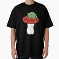 A Simple Frog on a Simple Mushroom by ellejoyart