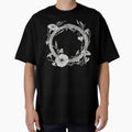 Mystical Ouroboros Engraving Style Drawing by Arcane Orchid