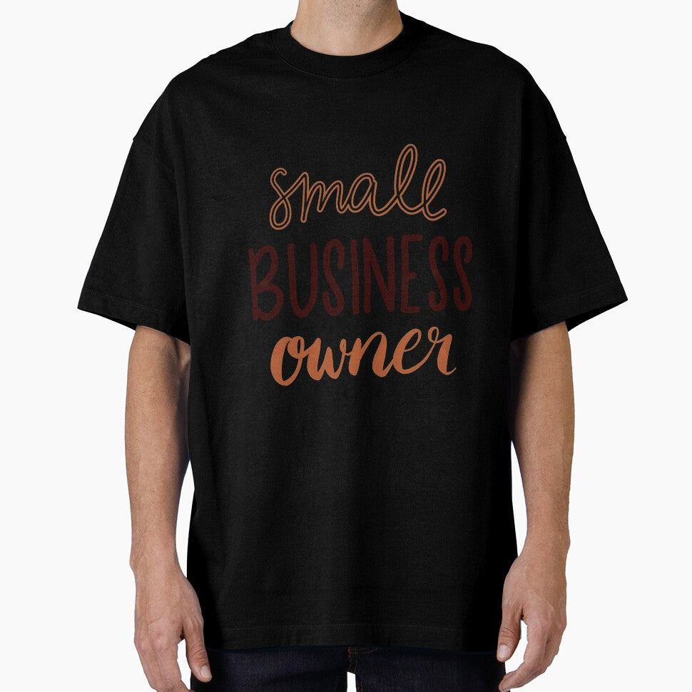 Small Business Owner Hand Lettered Design - Copper and Brown by annedesignco