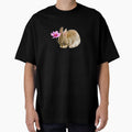 Coquette bunny with flower by Pixiedrop