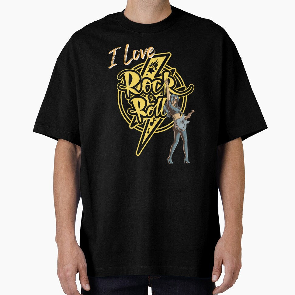 I Love Rock & Roll - Yellow, Dark by Mean-Musician