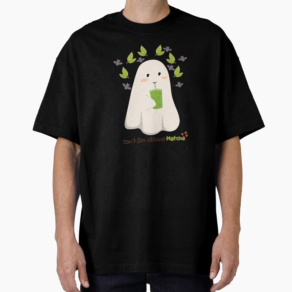 Can’t Boo Without Matcha | Cute Ghost Matcha Halloween Design by RoraLily
