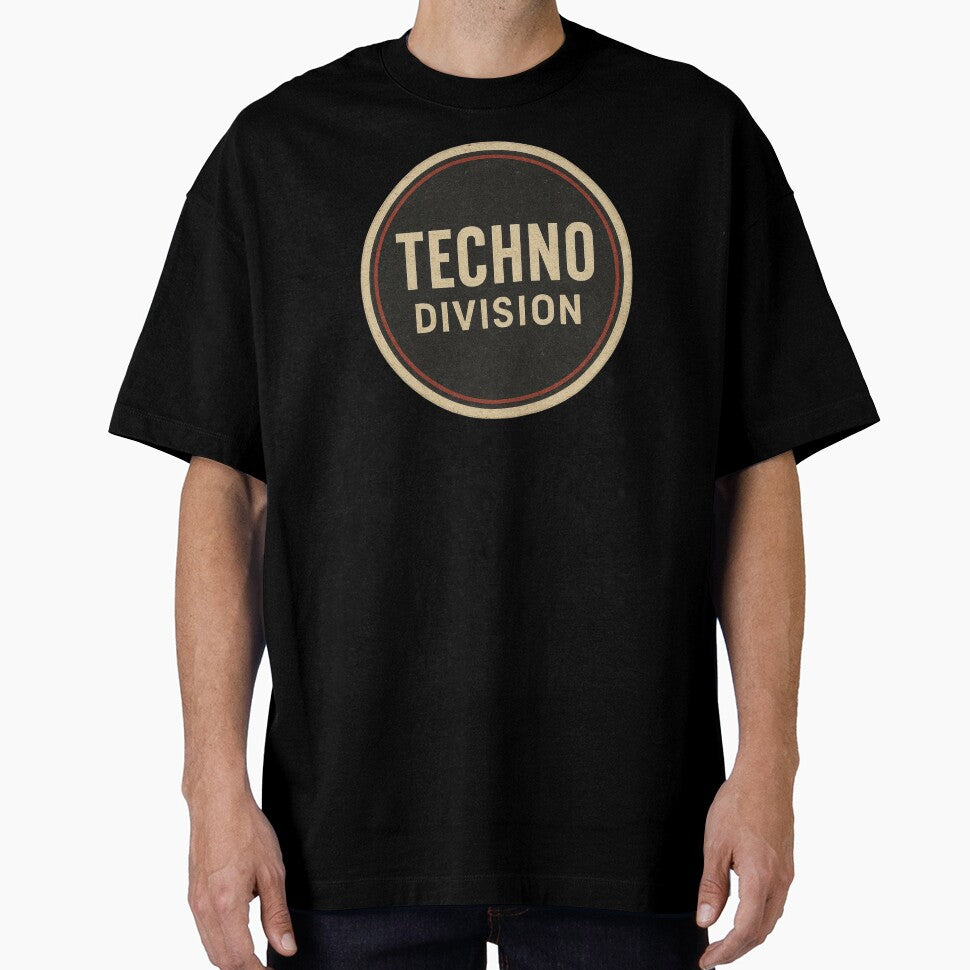 Techno Division – Underground Techno Rave Electronic Music Design by |TRSSHOP|