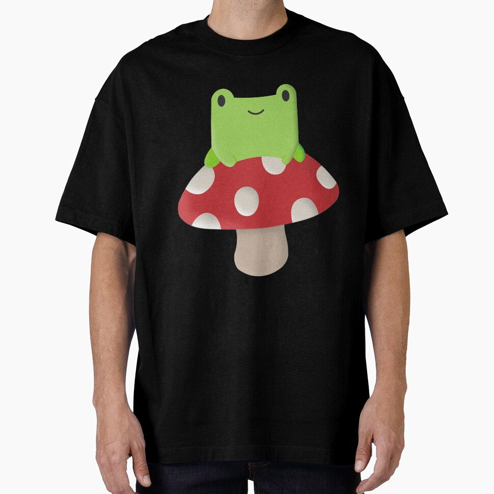Frog on a Mushroom by MicRoWoRldS