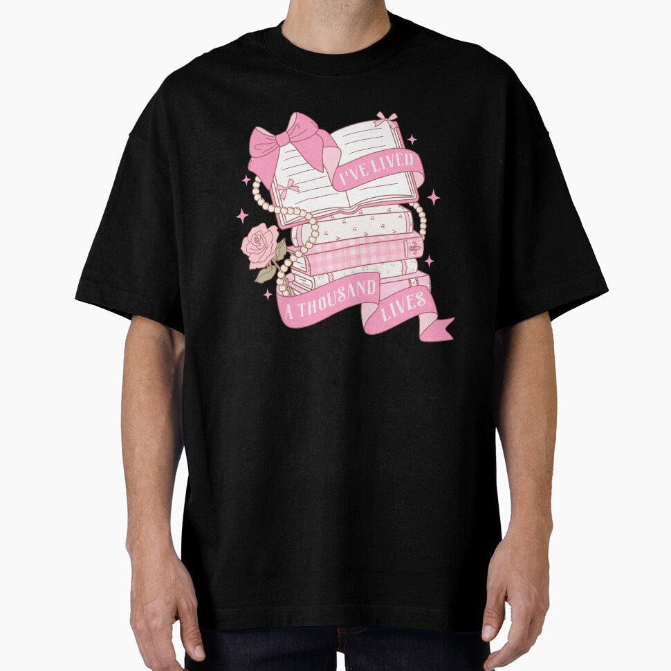 Ive Lived A Thousand Lives | bookish , coquette aesthetic, book lover, spicy book, smut reader png, girly by pugshowsfashion