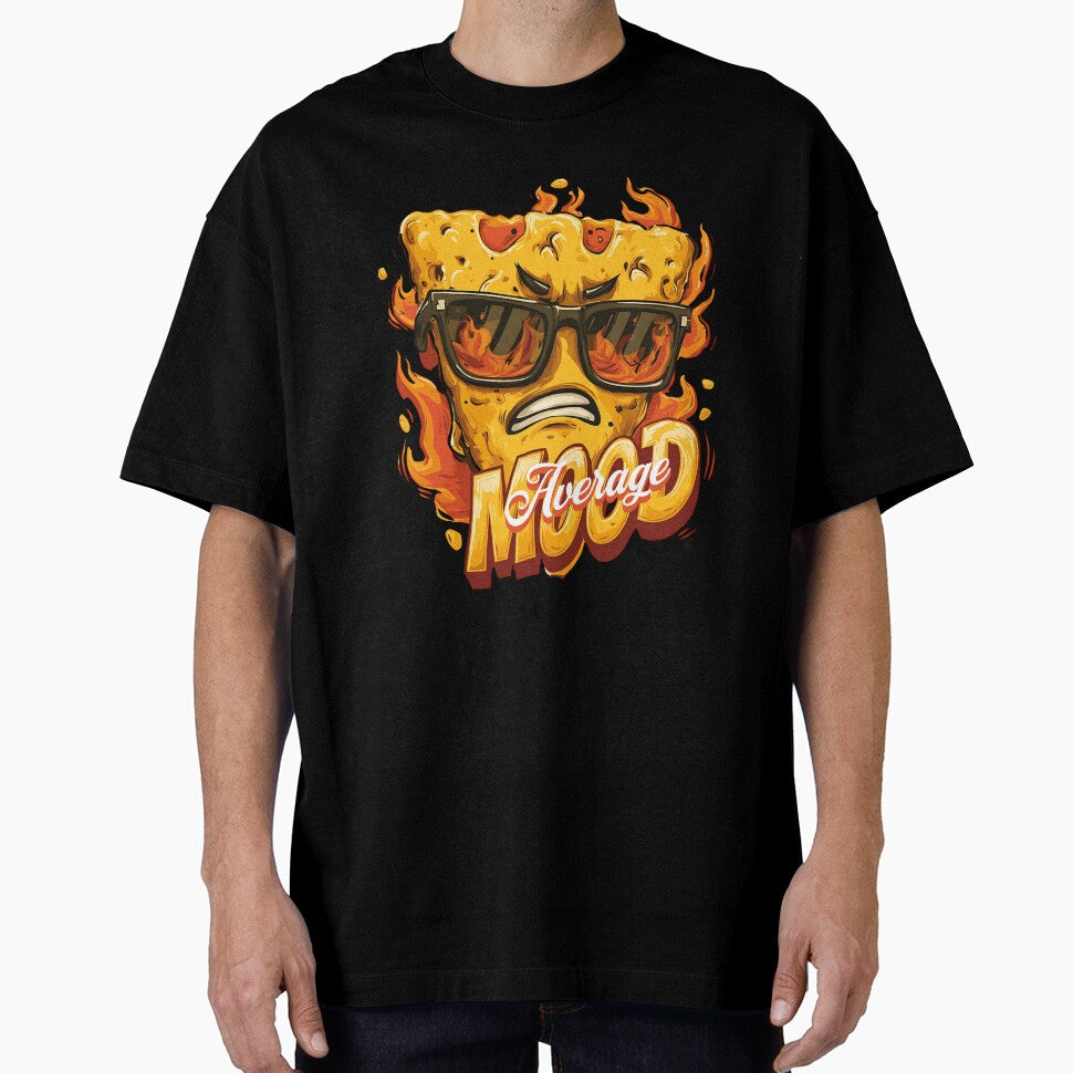 Nacho Average Mood, Funny Spicy Snack Design by Bliss Find And Design