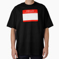 "Hello My Sourdough Starter's Name Is” Funny Sourdough Design (Red) by goldfishbubble