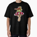 Fiddlin' Froggie on Mushroom by RennBirdd