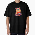 cat i read banned books funny bookworms reading book by Batiz