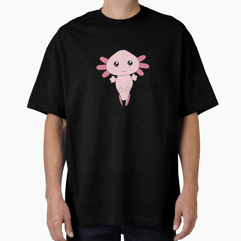 Kawaii Pink Amphibian  - My Spirit Animal is an Axolotl by DiensDesign