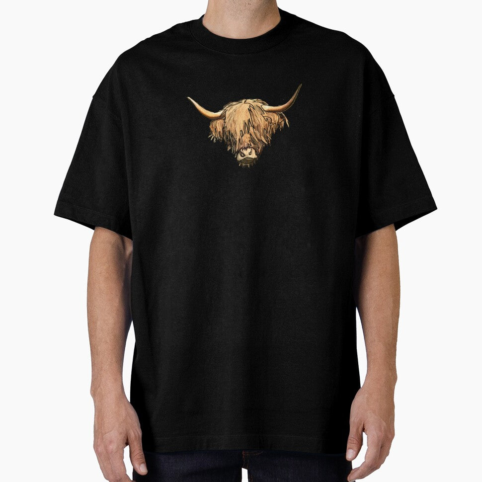 Highland coo, Scottish cow by badlydrawnbabe
