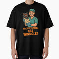 Professional Cat Wrangler – Funny Veterinary Cat Humor Design by Bettybee00