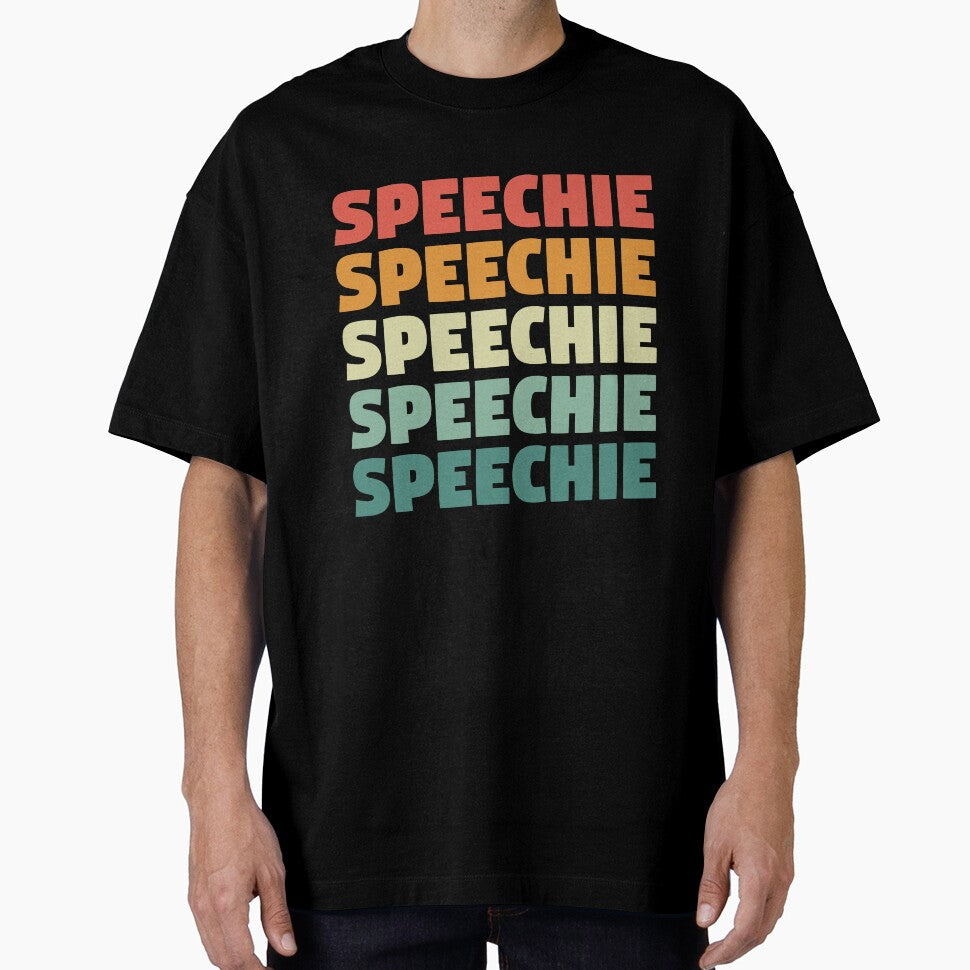 Speechie Speech Language Pathologist Speechie Retro by sweetheartistic