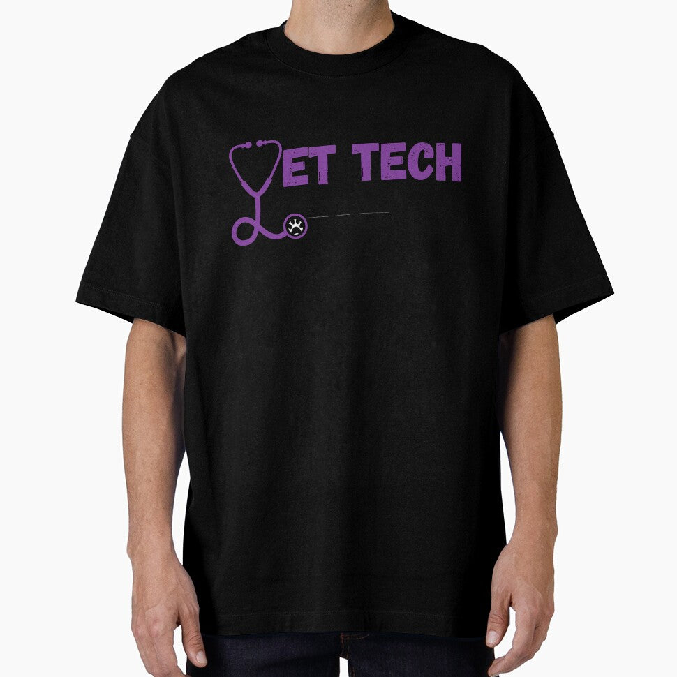 Vet Tech because veterinarians need heroes too: Purple by Rooted Creations